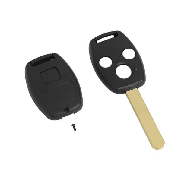 メール便 ホンダ Honda フィット ブランクキー キーレス Hon66 表面3ボタン 内溝 溝無し 鍵長さ 47mm 幅 9mm スペアキー 合鍵 T Teal Shopping 通販 Yahoo ショッピング