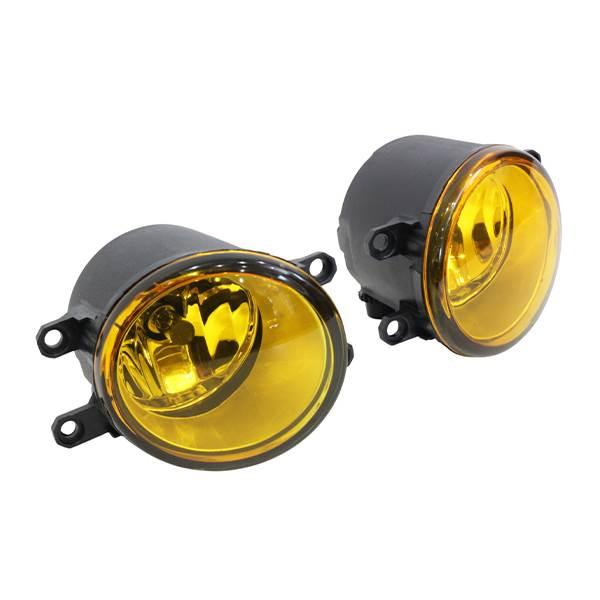 トヨタ カローラフィールダー NZE160系 H24.4〜 フォグランプユニット イエローレンズ H8/H11/H16 純正交換 ガラスレンズ