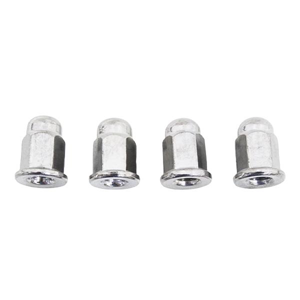 CBX400F マフラーガスケット/カラー/スタッドボルト/ナット フランジ マフラーナット M6 ピッチ1.0 全長17mm 4個セット 新品
