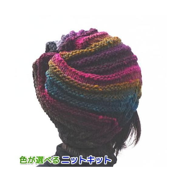すけ♪ 手編み帽子　3点セット　野呂英作毛糸　opal毛糸 teamiohenya_cap005set