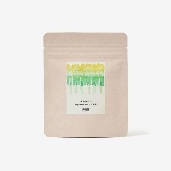 お茶 緑茶 茶葉 伊藤園 黄金みどり 30g ギフト irodori