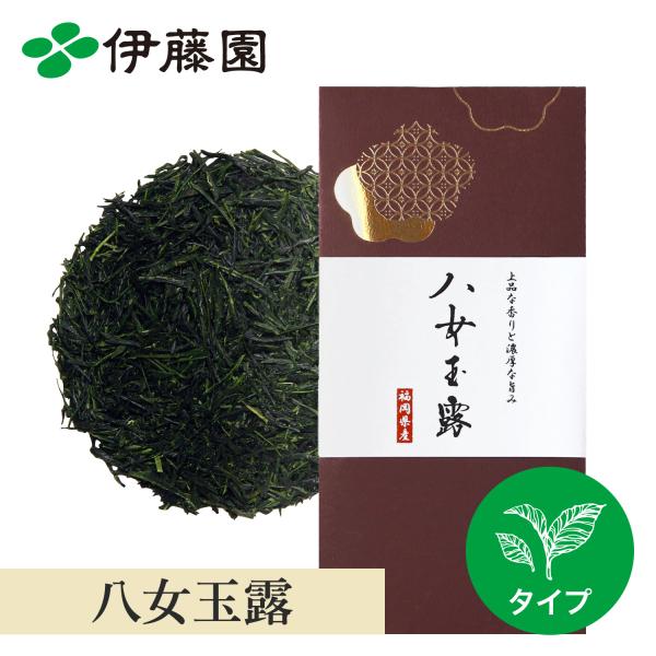 伊藤園 お茶 緑茶 茶葉 八女玉露 80g 福岡県産 玉露 煎茶 日本茶