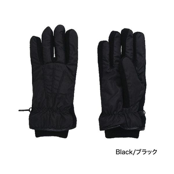 紳士防寒ヤマシン・ナノフィルタ防水カフスニット グローブ メンズ 中