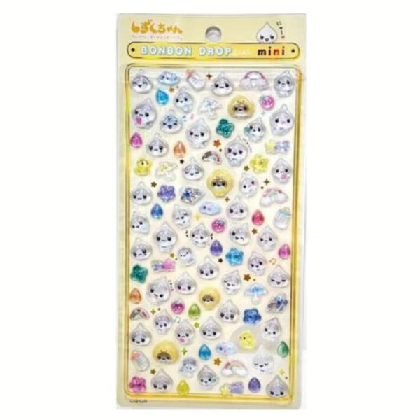 みるみるちゃん ボンボンドロップシール ミニ しずくちゃん クーリア