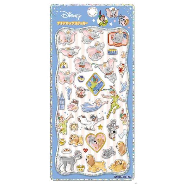 カミオジャパン ディズニークラシック1 プチドロップステッカー 070270 ダンボ ピーターパン わんわん物語 東京南倉庫