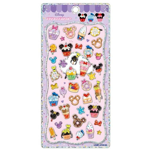 カミオジャパン ミッキー&amp;フレンズ プチドロップステッカー スイーツ 070324 広島倉庫