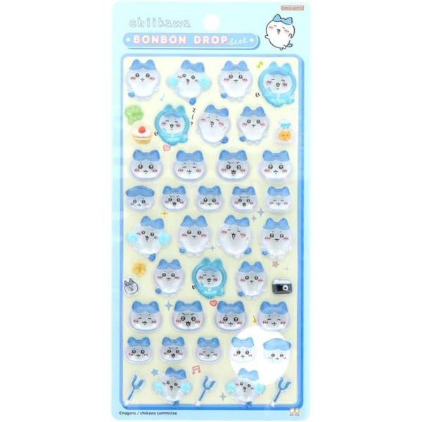 ハチワレ ボンボンドロップシール ちいかわ S8542902 サンスター文具 広島倉庫
