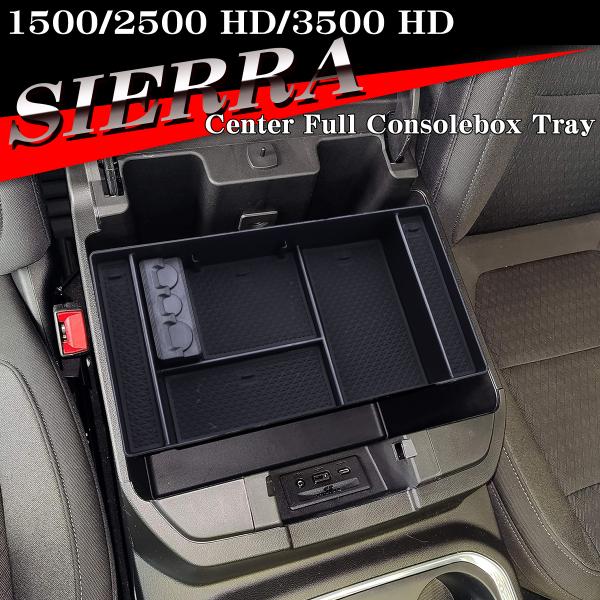 GMC シエラ トレイ コンソールトレイ センター 1500 2500HD 3500HD カスタム パーツ 内装 2019年〜 SZ1311