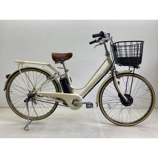 Bridgestone Assista 電動アシスト自転車 ベージュ　中古品 BRIDGESTONE 【電動アシスト自転車 中古】ブリヂストン アシスタ
