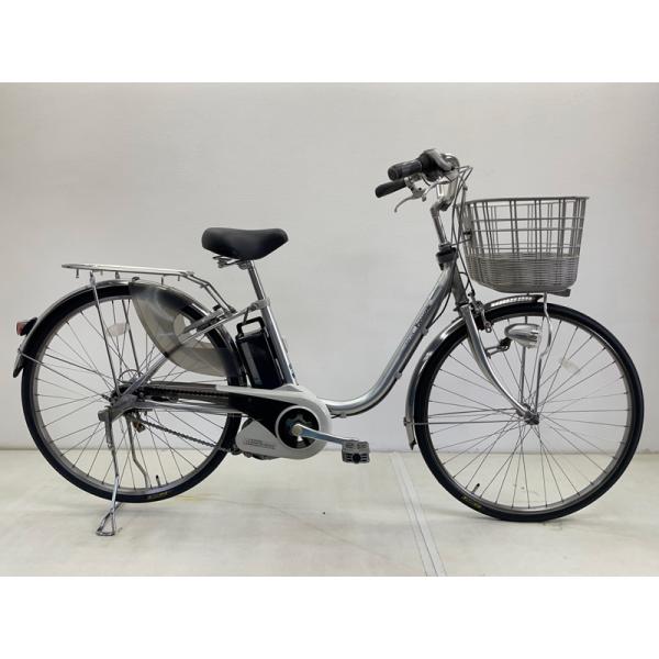 中古 電動自転車 パナソニック アルフィット ビビ26インチ シルバー Panasonic（パナソニック） 【電動アシスト自転車 中古】パナソニック