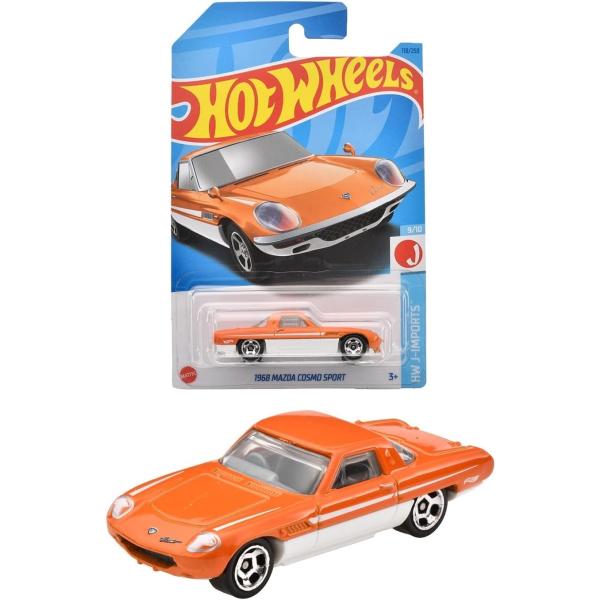ホットウィール(Hot Wheels) ベーシックカー 1968 マツダ コスモ スポーツ 3才~ HNJ98
