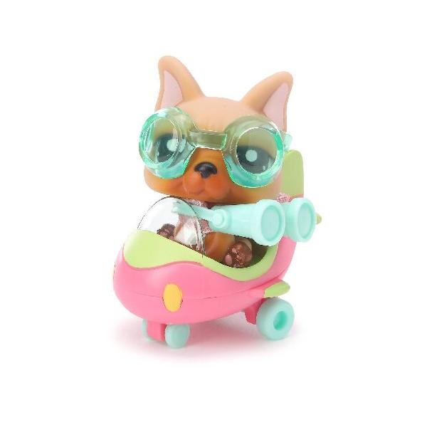Littlest Pet Shop- Pets On The Go Dog With Plane 1847