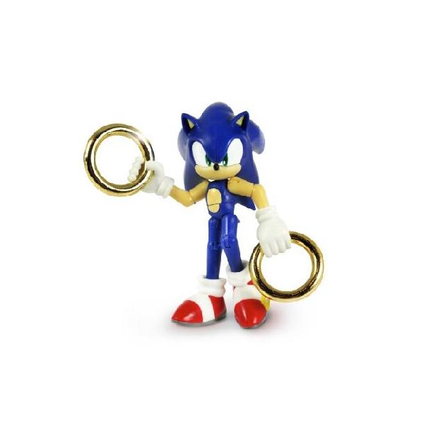Sonic The Hedgehog 3-inch Action Figure and Gold Rings ソニック