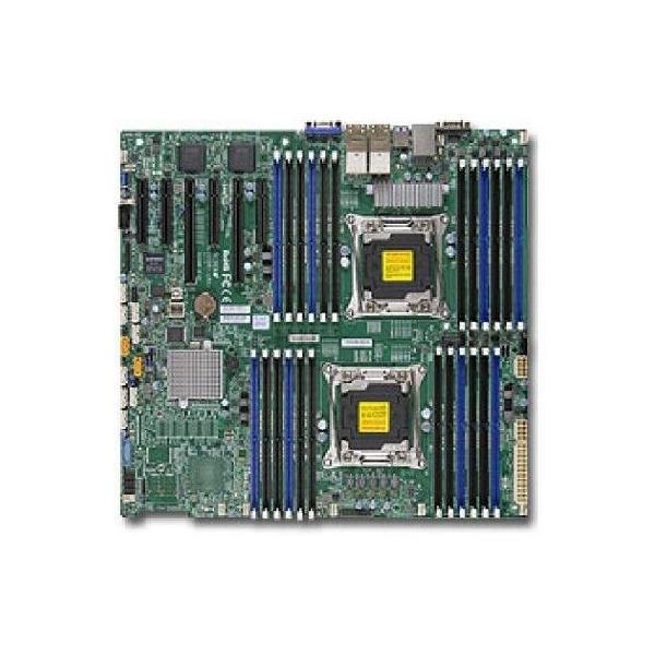 Super Micro Supermicro x10dri-ln4 + -oデュアルlga2011 / Intel c612