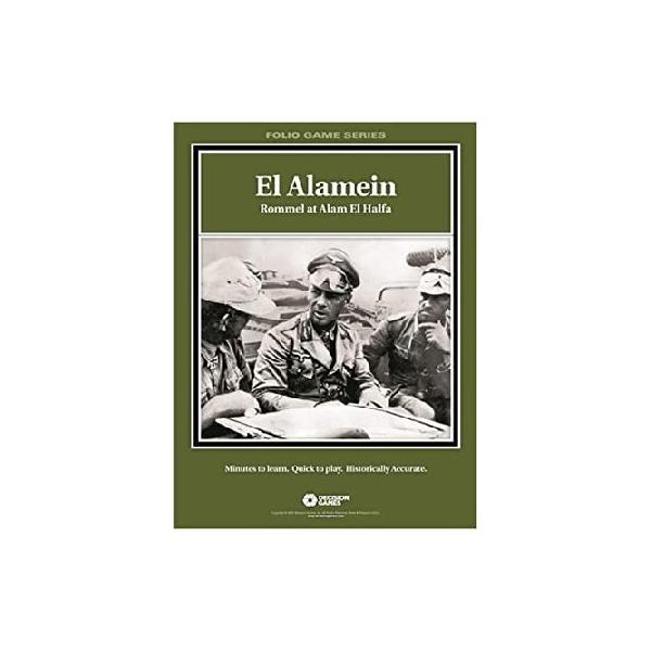 DG: El Alamein, Rommel at Alam El Halfa, Folio Boardgame