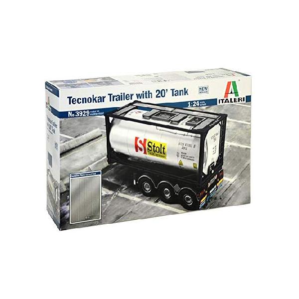 イタレリ 1/24 TECNOKAR 20フィート タンクトレーラー IT3929 : テクノ