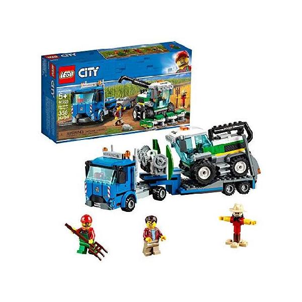 LEGO City Great Vehicles Harvester Transport 60223 Building Kit (358 Pieces)