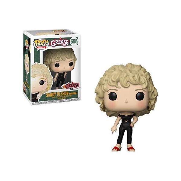 Funko Sandy Olsson [カーニバル]:グリース×POP!映画ビニールフィギュア＆POP1枚!互換PETプラスチックグラフィカルプロテクターバンドル[#556/29441-B]