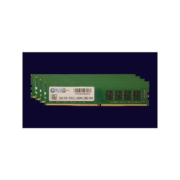 CMS 64GB (4x16GB) DDR4 19200 2400MHZ Non-ECC DIMM メモリー RAM