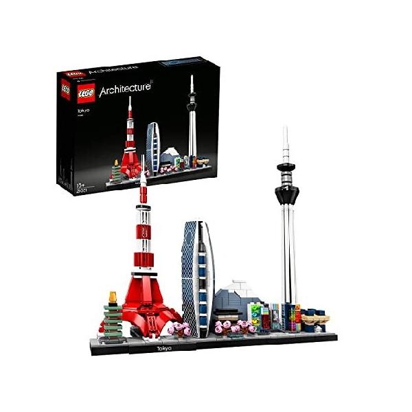 Lego(R) Architecture Skylines: Tokyo 21051 Building Kit, Collectible Architecture Building Set for Adults