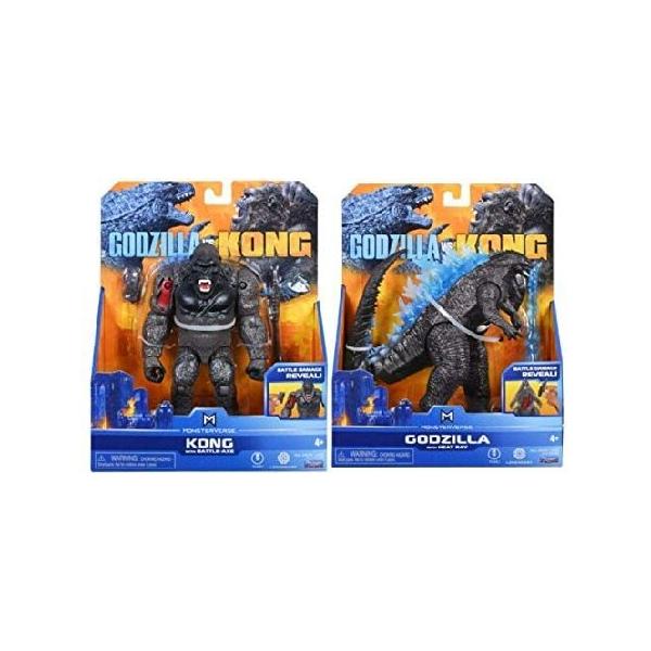 映画 コング 対 ゴジラ モンスターバース 香港 [並行輸入品] フィギュア ゴジラ vs. コング 2021 モンスターバース 映画シリーズ 6インチ