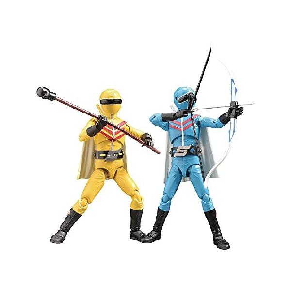 HAF アオレンジャー＆キレンジャー ノンスケール ABS＆PVC 塗装済み
