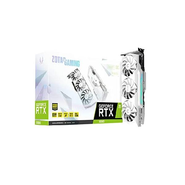 ZOTAC（ゾタック） Gaming GeForce RTX(TM) 3080 Trinity OC ホワイト