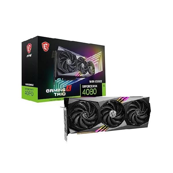 MSI MSI GeForce RTX 4080 16GB Gaming X Trio ゲーミンググラフィック