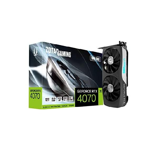 ZOTAC（ゾタック） Gaming GeForce RTX 4070 ツインエッジ DLSS 3 12GB