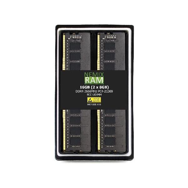 NEMIX RAM 16GB (2X8GB) DDR4 2400MHZ PC4-19200 1Rx8 1.2V CL17 288