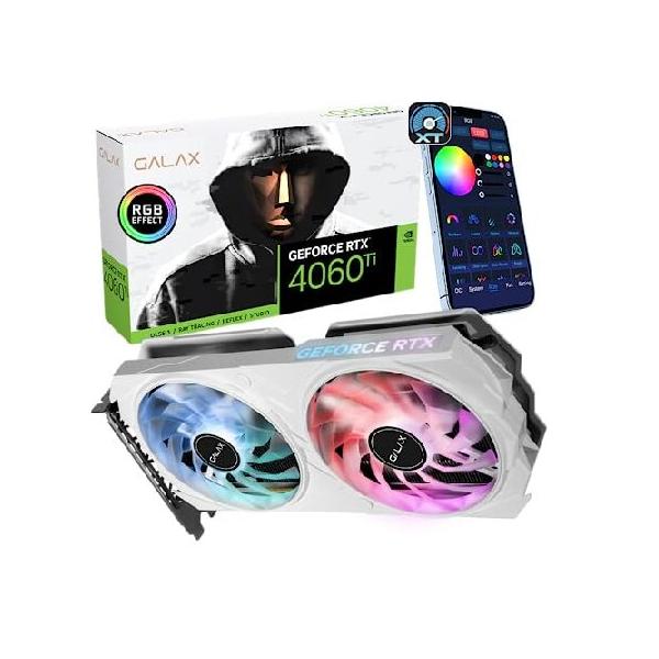 GALAX GeForce RTX(TM) 4060 Ti EX ホワイト 1-Click OC, Xtreme Tuner