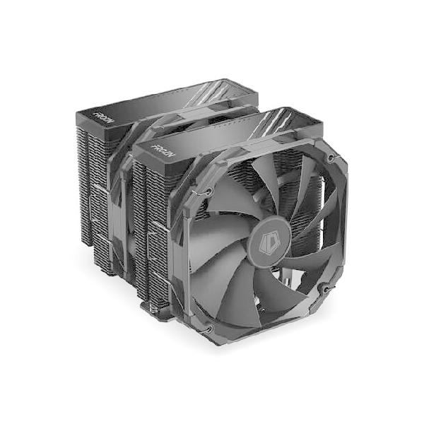 世界発見様 F P別注ブラック 120mm/140mmファンを搭載するブラックカラーのツインタワー