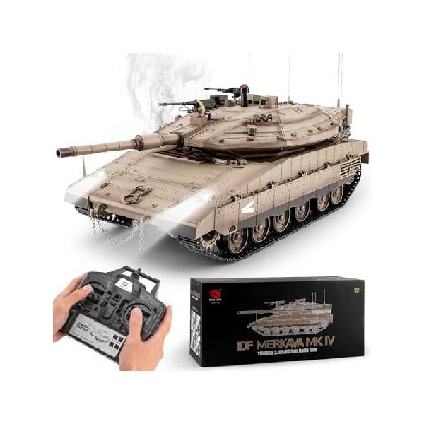 BESTYMXY RC戦車 ヘンロング IDF MERKAVA MKIV、1:16 メルカバ主力戦車