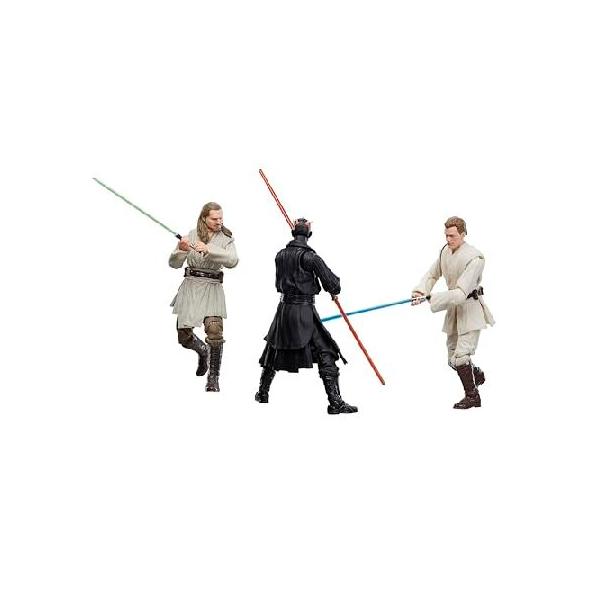 ブラックシリーズ クワイ＝ガン・ジン、ダース・モール、オビ＝ワン・ケノービ Amazon.co.jp: スター・ウォーズ ブラックシリーズ クイゴンジン