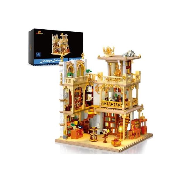 JMBricklayer 中世の家の組み立てキット 大人用 30126 ユーロスタイル