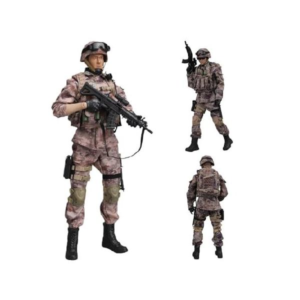 ViiKONDO 1/6スケール アクションフィギュア おもちゃ 陸軍 男性 12