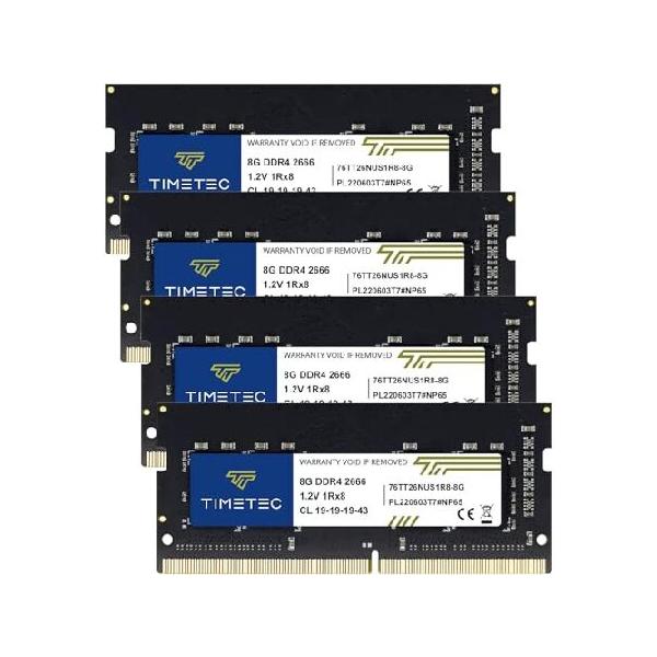 TIMETEC（タイムテック） Timetec 32GB KIT(4x8GB) DDR4 2666MHz (DDR4