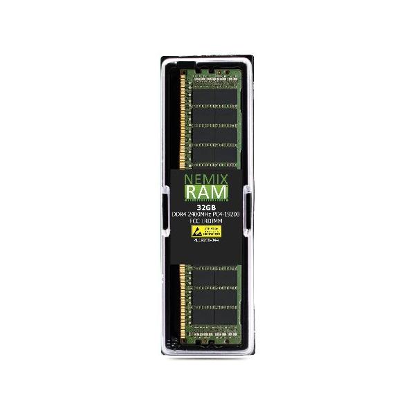 NEMIX RAM 32GB (1X32GB) DDR4 2400MHZ PC4-19200 4Rx4 1.2V 288ピン