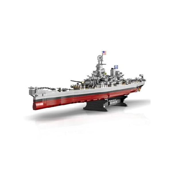 NUTCRACKER 戦艦ビスマルク 組み立てセット 大人用 - 大型 MOC