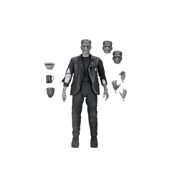 NECA（ネカ） 究極のフランケンシュタインの怪物(B＆W) - 7インチ