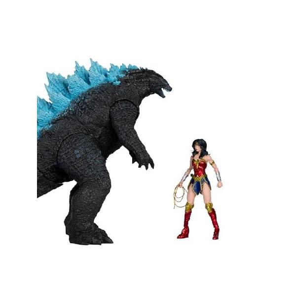 McFarlane Toys- DCマルチバース ワンダーウーマン対ゴジラ