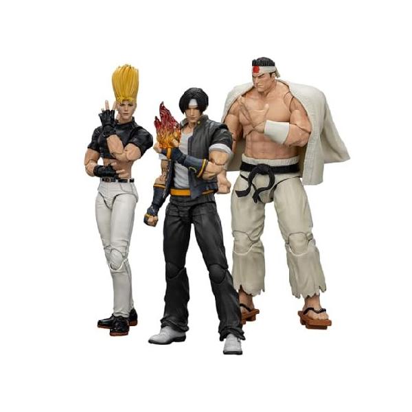 JOYTOY SNK 1/18 アクションフィギュア KOF 98UM ヒーロー - 3ピース