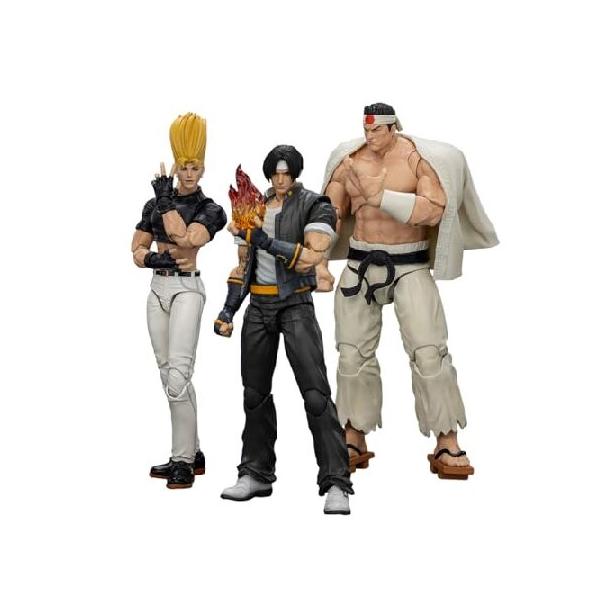 JOYTOY SNK The King of Fighters KOF 98UM Hero Team 3Pack Action