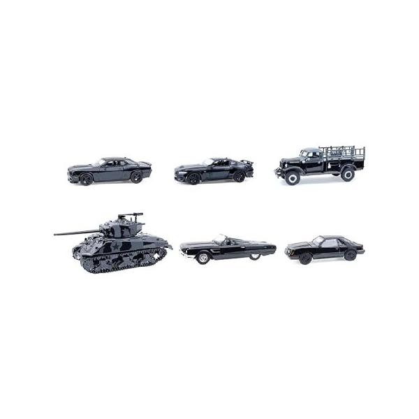 Black Bandit 6 Piece Set Series 30 1/64 Diecast Model Cars by