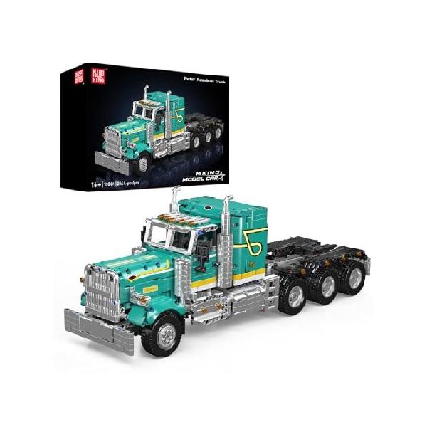 Mould King 13201セミトラック組み立てセット、アプリ＆RCコントロール