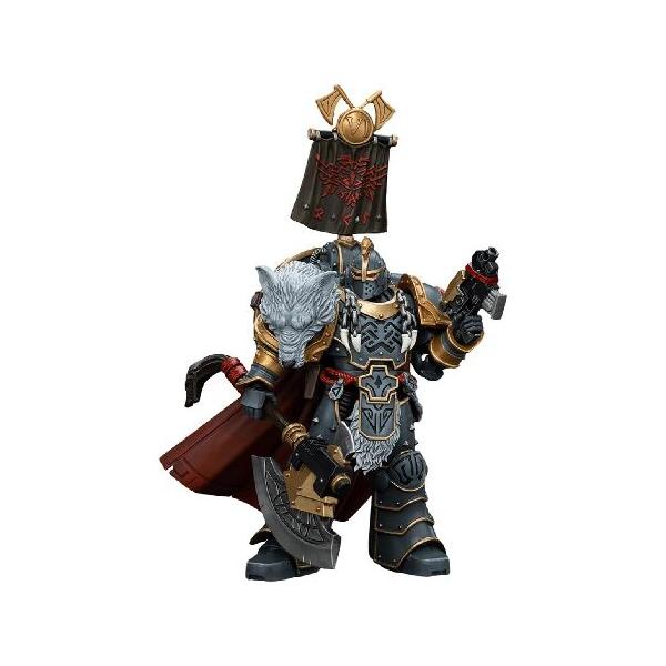 JOYTOY Action Figures Warhammer 40K 4.9inch Space Wolves Legion