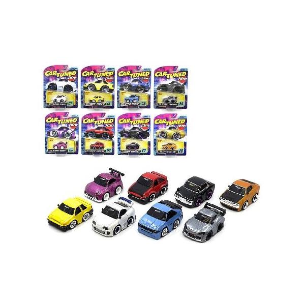 カー・チューンド 1:64 JDM チューナーズ　シリーズ2 Car Tuned 1:64 JDM Tuners Series 2 - 2025 Assortment 8 Pcs set
