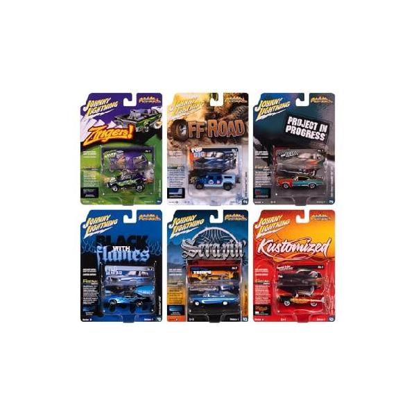 Street Freaks 2025 Release 1 Set B of 6 Cars 1/64 Diecast Model by