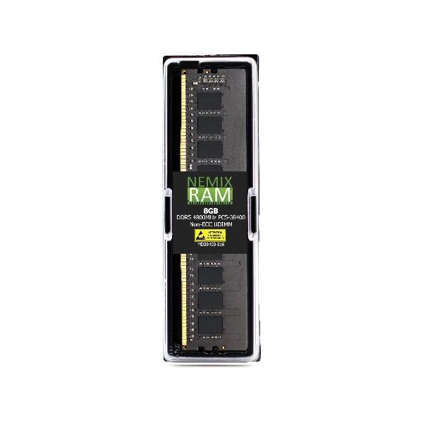 NEMIX RAM 8GB (1X8GB) DDR5 4800MHZ PC5-38400 1Rx16 1.1V CL40 288