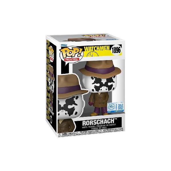 Funko POP! Movies Watchmen Rorschach Vinyl Figure, Exclusive Collectible with Authentication, Number 1896, 4.4 Inches